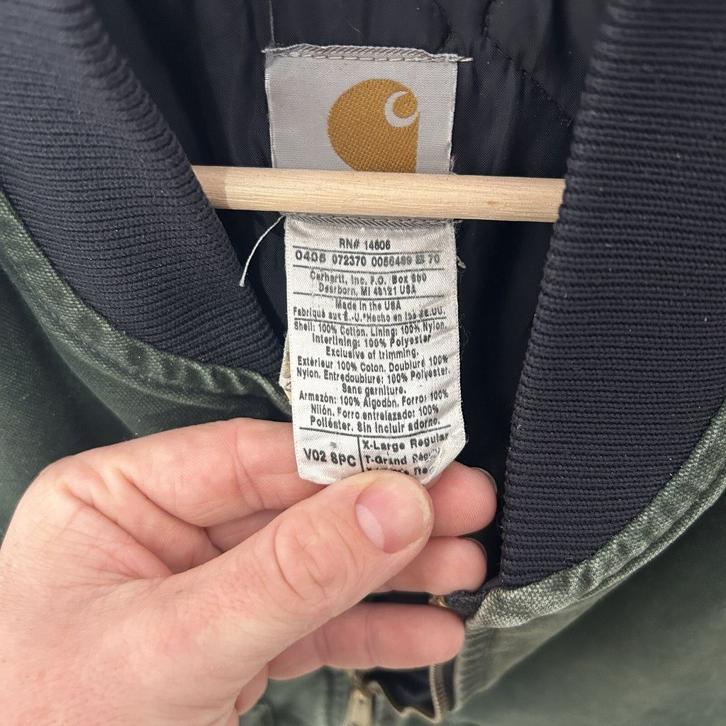 Vintage Carhartt Quilted Artic Vest “Spruce Green” V02 SPC