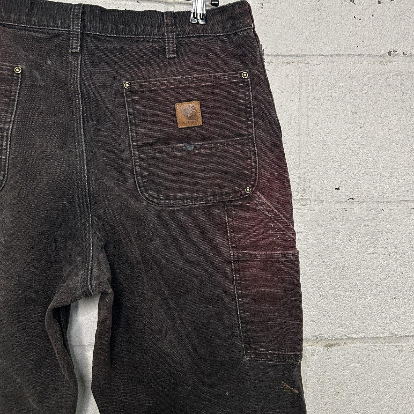 Vintage Carhartt DoubleKnee Carpenter Pants “Black” B01 BLK