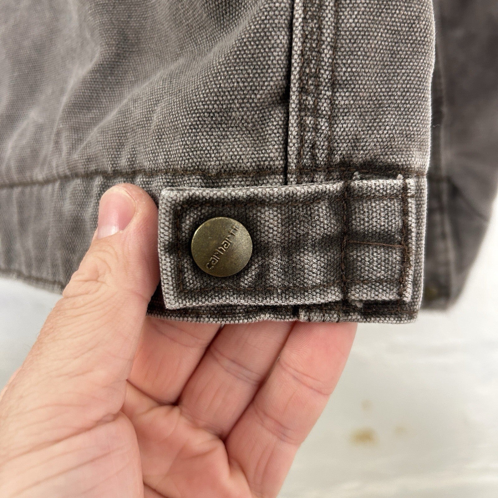 Vintage Carhartt Blanket-Lined” Jacket “Chestnut Brown” J97 CHT Men’s Large