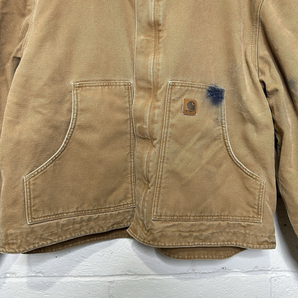 Vintage Carhartt Sherpa-Lined Dearborn Jacket “Camel/Brown” J164 CML Men’s XL
