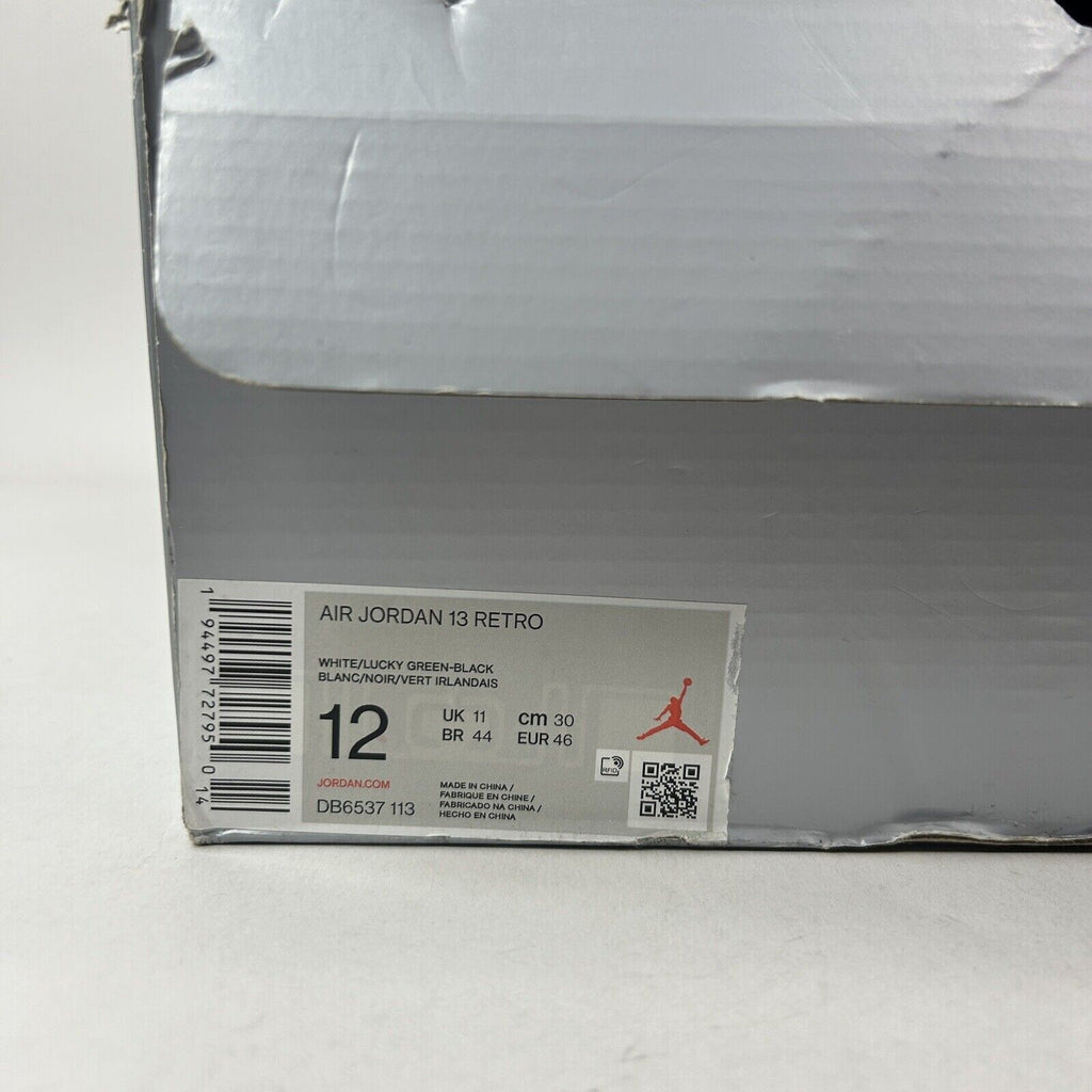 Nike Shoes Air Jordan 13 Retro "White Lucky Green" 2024