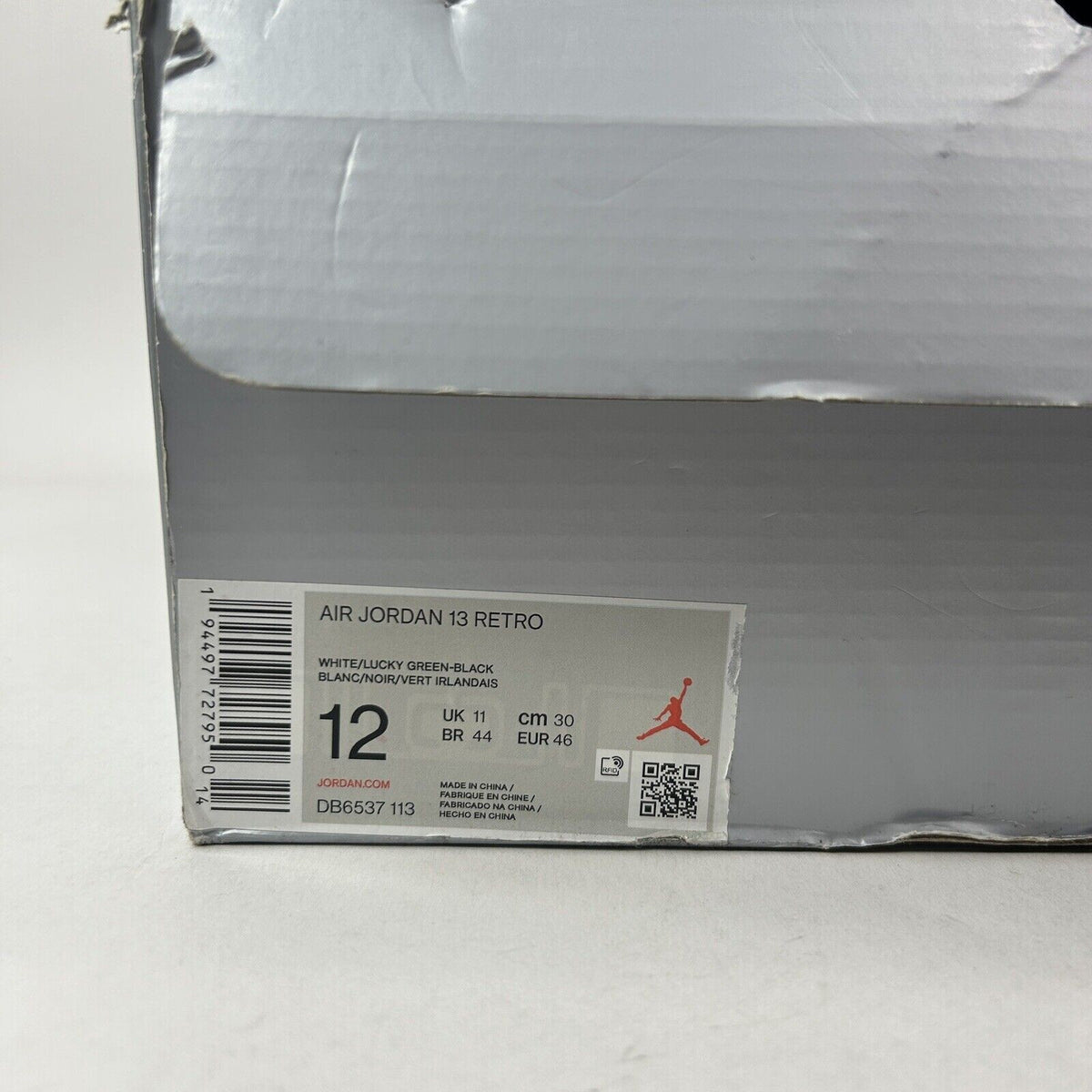 Nike Shoes Air Jordan 13 Retro "White Lucky Green" 2024