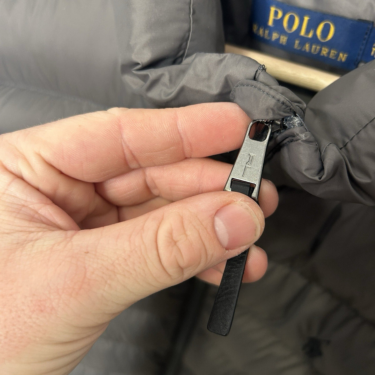 Polo Ralph Lauren Packable Down Vest “Grey”
