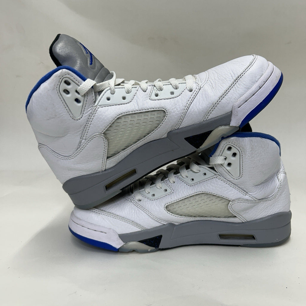 Nike Air Jordan 5 Retro “Stealth 2.0/White Blue Grey” DD0587-140 Men’s 9 Worn