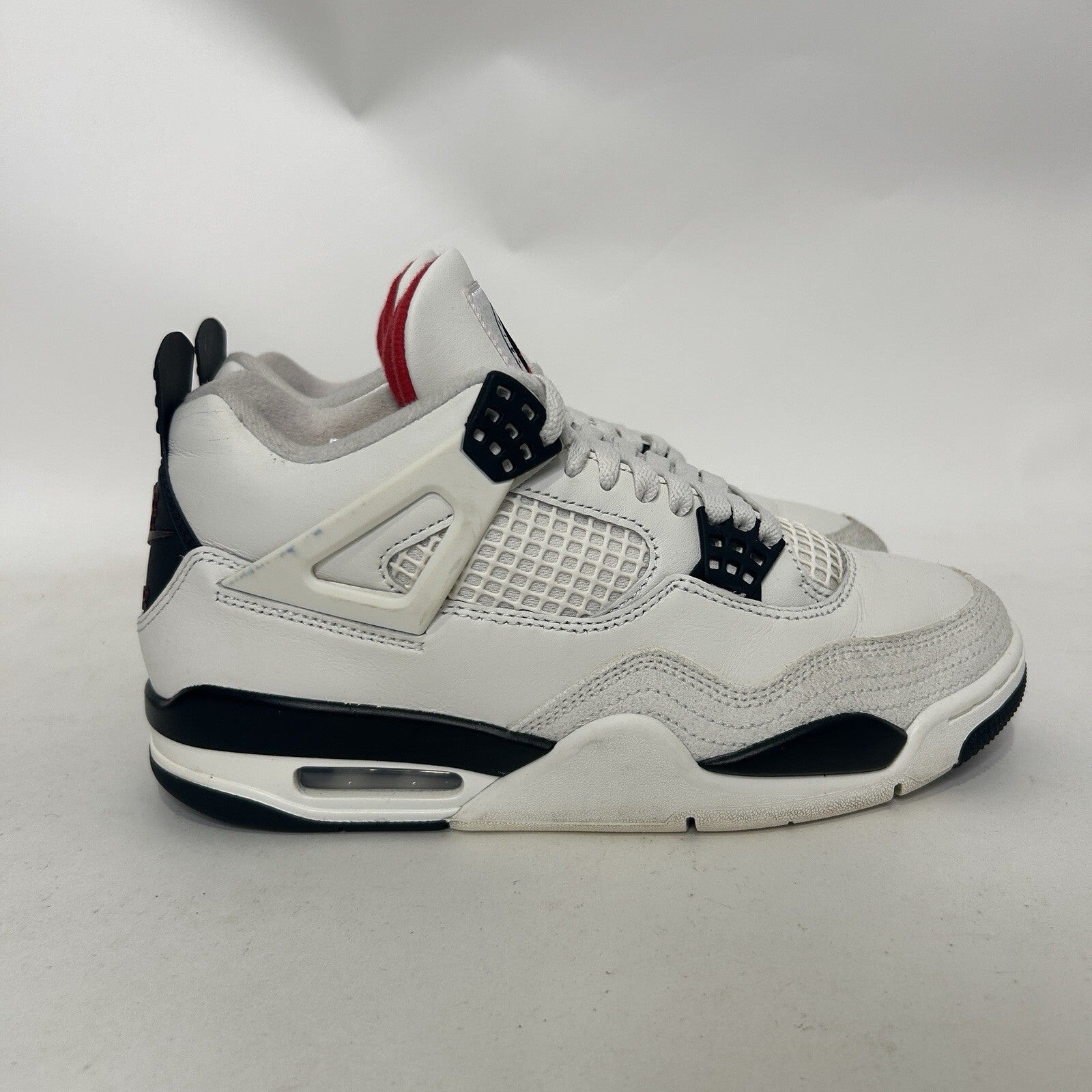 Nike Air Jordan 4 Retro OG FC “Sail Black University Red” IM4002-100 Men's 8