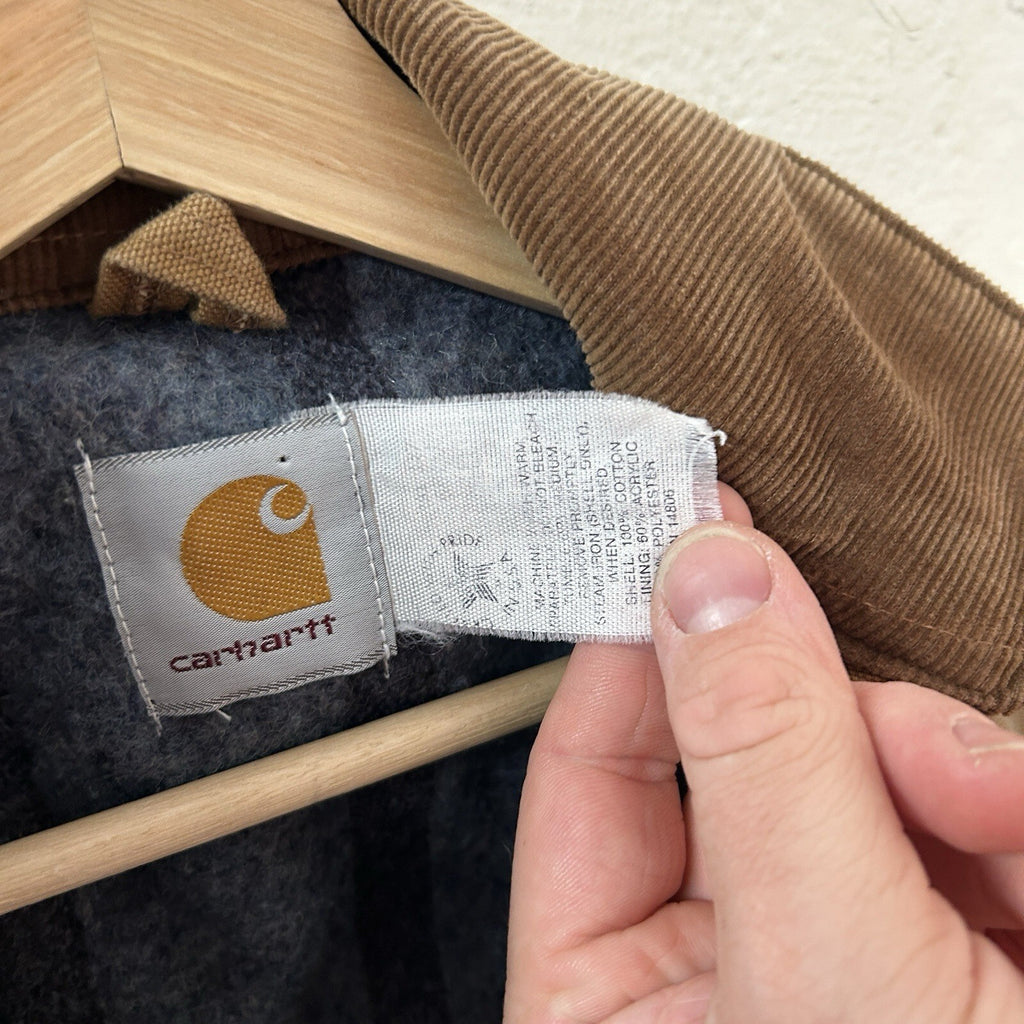 Vintage Carhartt Blanket-Lined Detroit Jacket “Brown” 6BLJ Men’s Medium