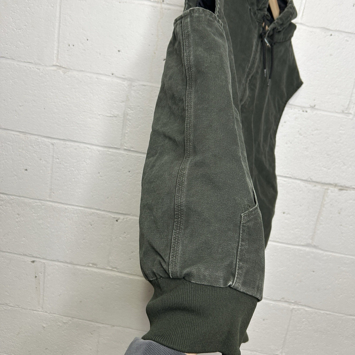 Carhartt Hooded Quilted Canvas Vest “Moss Green” 100121