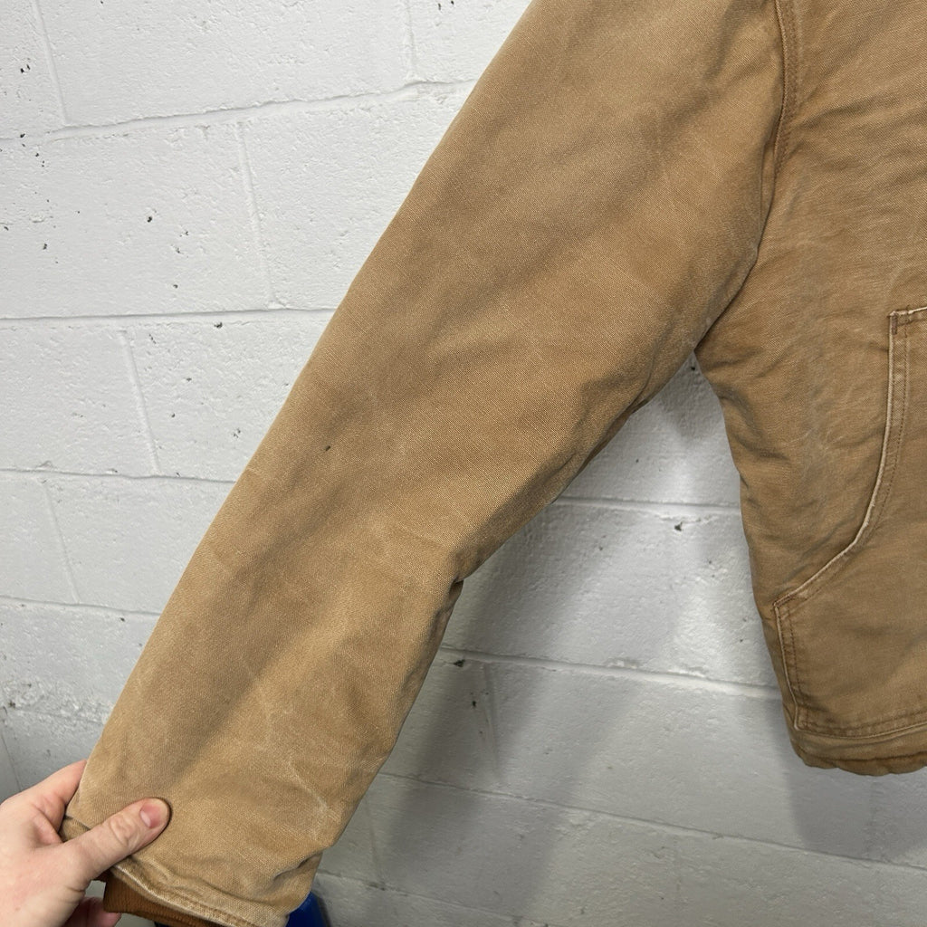 Vintage Carhartt Quilted Traditional Artic Jacket “Brown” J02 BRN Men’s Large