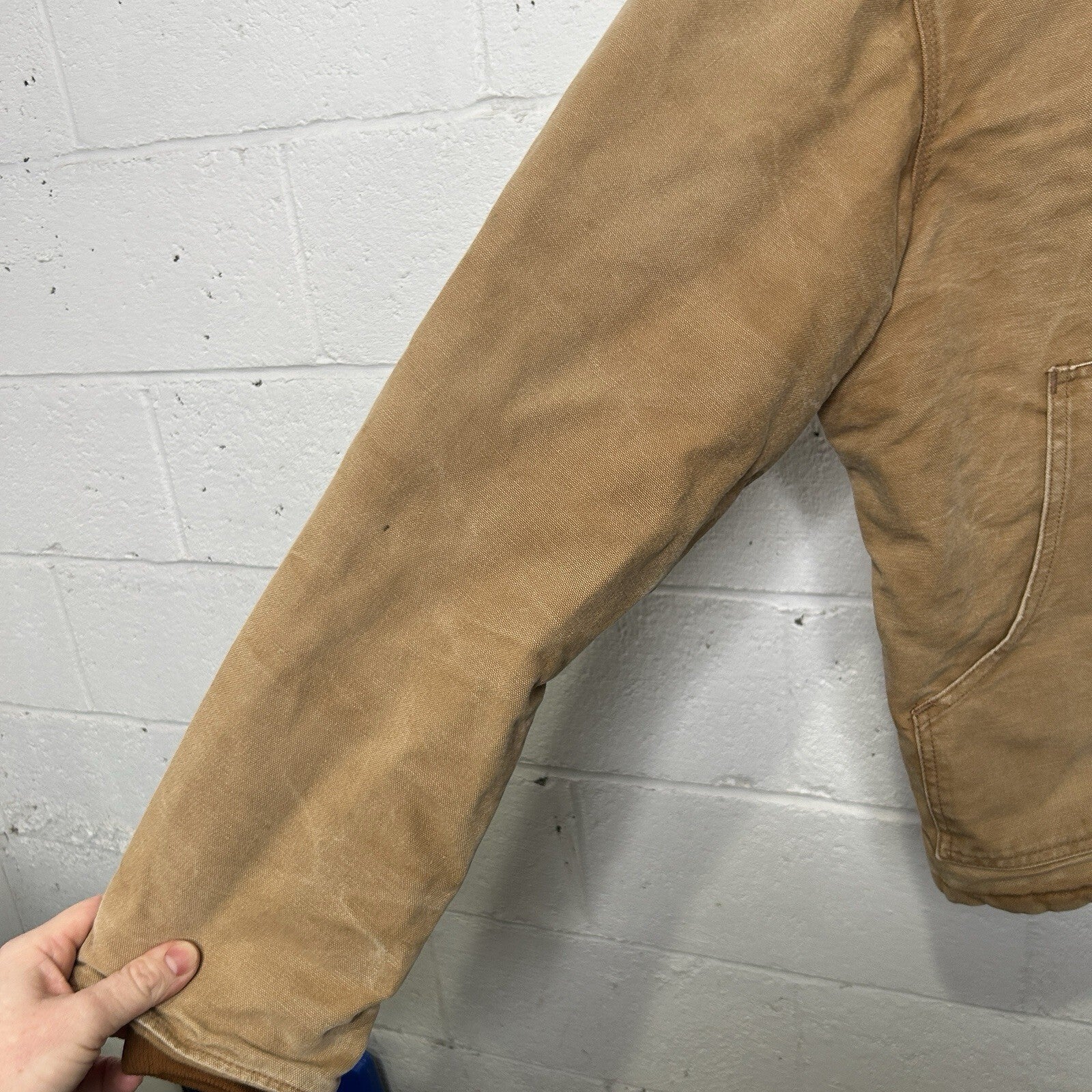 Vintage Carhartt Quilted Traditional Artic Jacket “Brown” J02 BRN Men’s Large