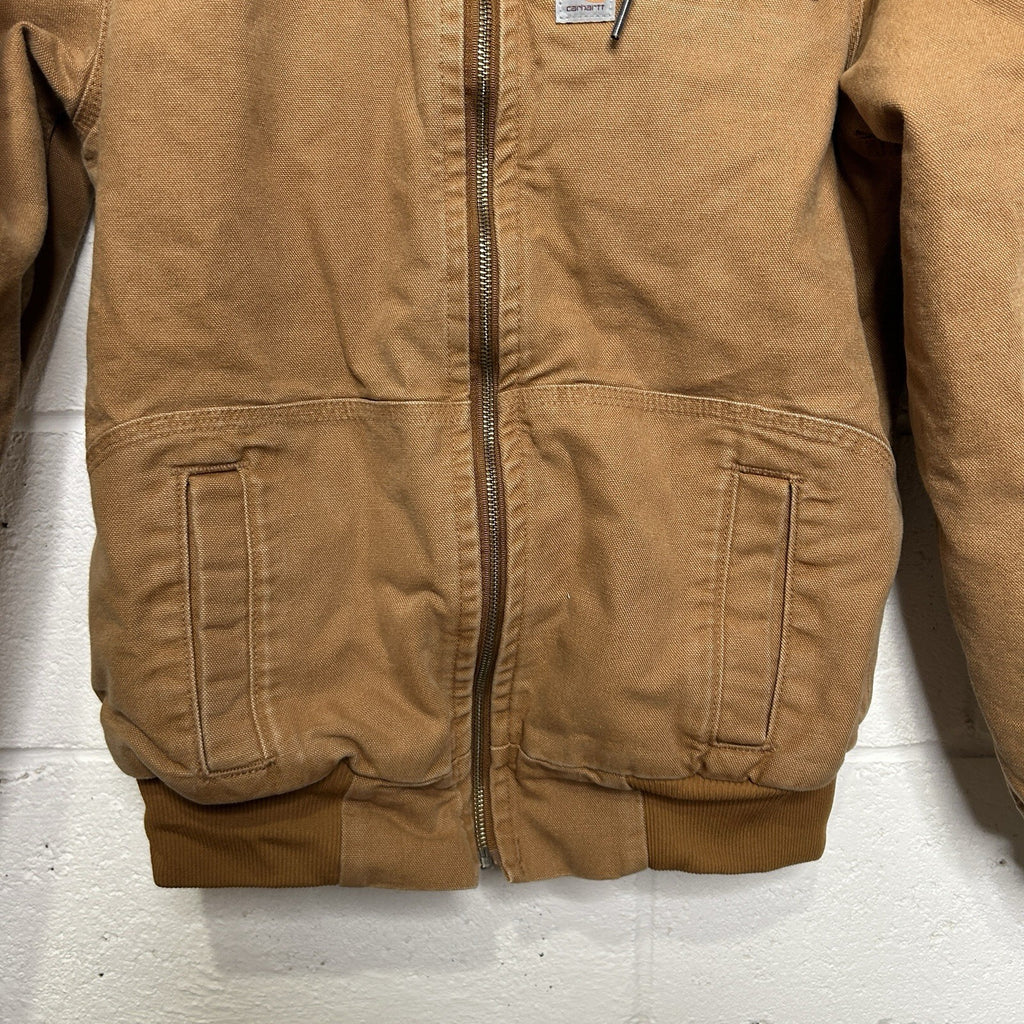 Carhartt Sherpa-Lined Wildwood Jacket “Brown” 100815-211 Women’s Medium