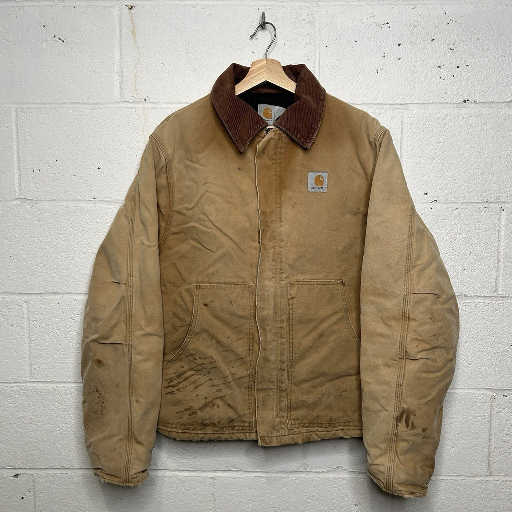 Vintage Carhartt Quilted Traditional Artic Jacket “Brown” J02 BRN Men’s X-Large