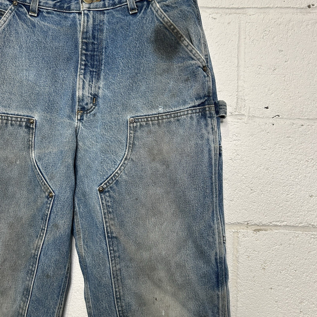 Vintage Carhartt Logger Denim DoubleKnee Pants “Darkstone”