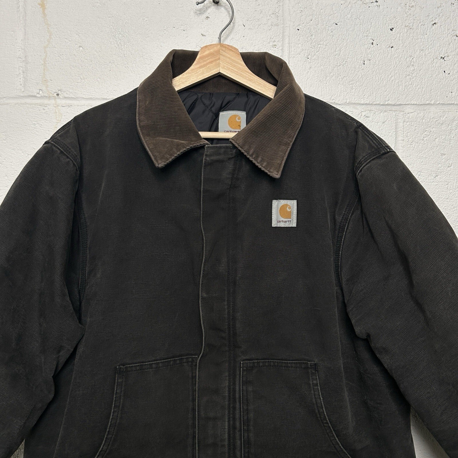 Vintage Carhartt Quilted Artic Jacket “Black” JQ185/J02 BLK Men’s X-Large