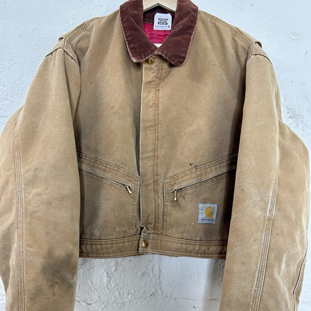 Vintage Carhartt Detroit Style Workwear Jacket “Tan” Women’s Medium/Men’s Small