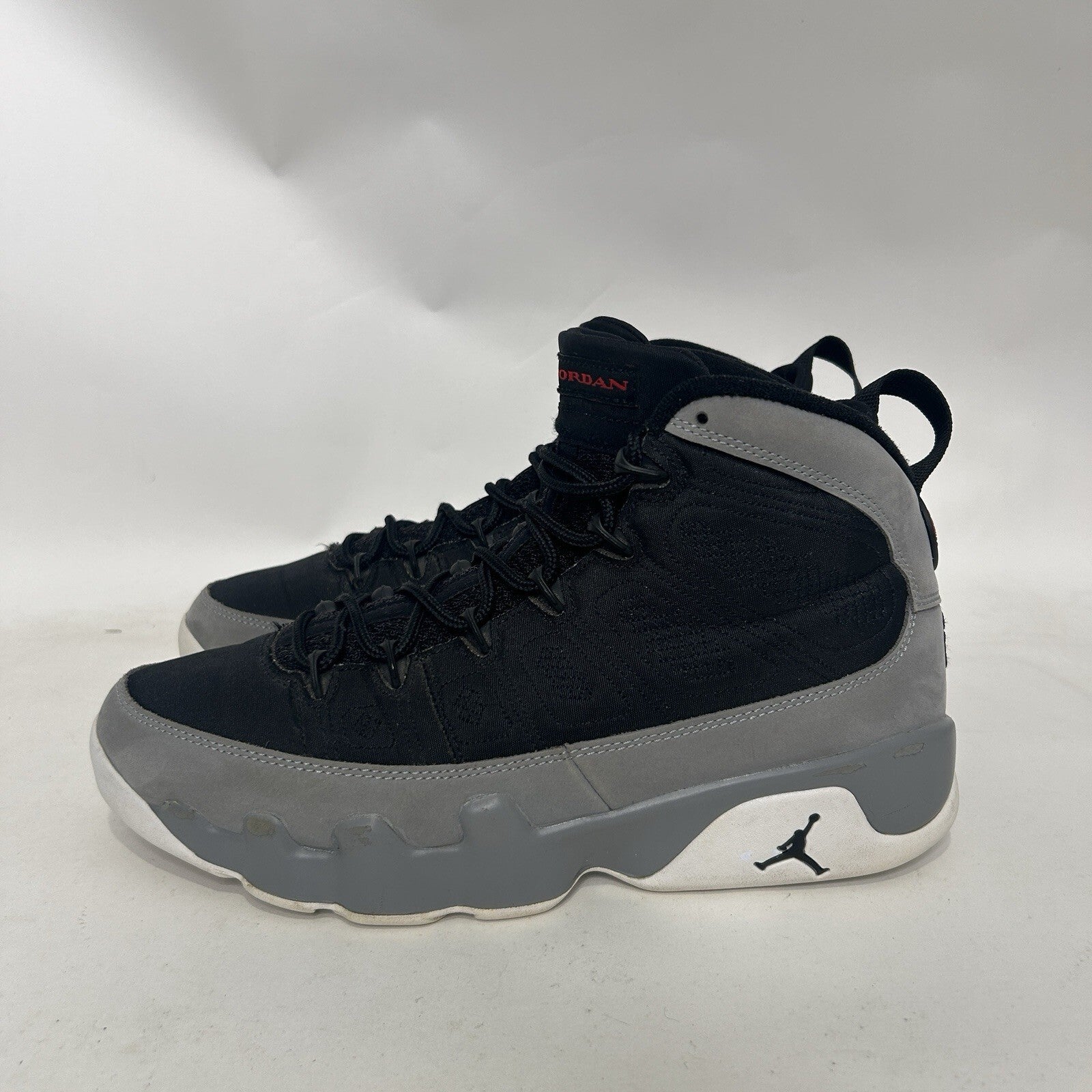 Nike Air Jordan 9 Retro “Particle Grey/Black/Red” (2022) CT8019-060 Men’s 9 Worn
