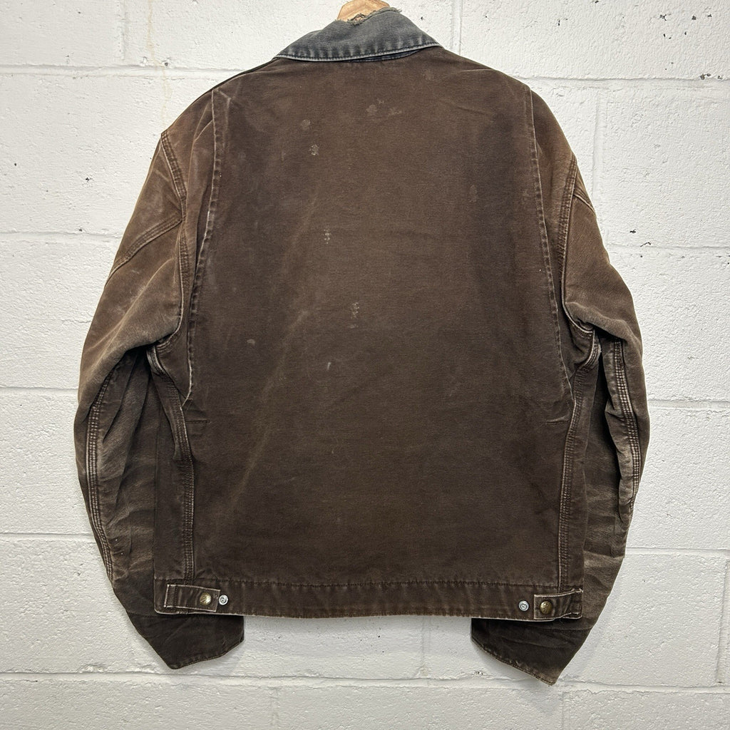 Vintage Carhartt Blanket-Lined Detroit Jacket “Dark Brown” J97 DKB Men’s Large