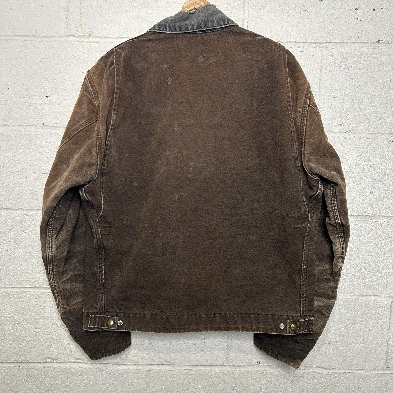 Vintage Carhartt Blanket-Lined Detroit Jacket “Dark Brown” J97 DKB Men’s Large