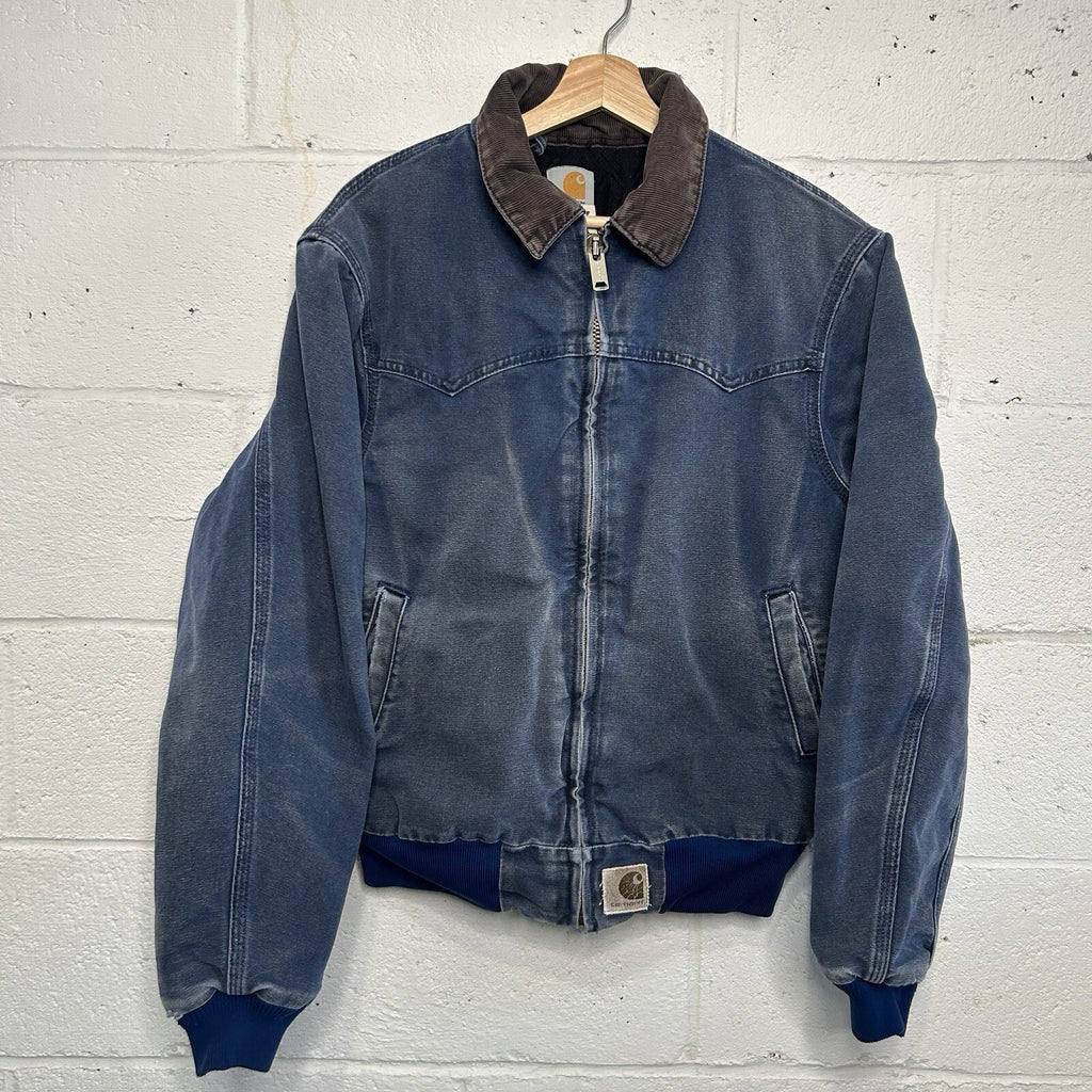Vintage Carhartt Quilted Santa Fe Jacket “Blue” J14 BLU Men’s Medium Rare