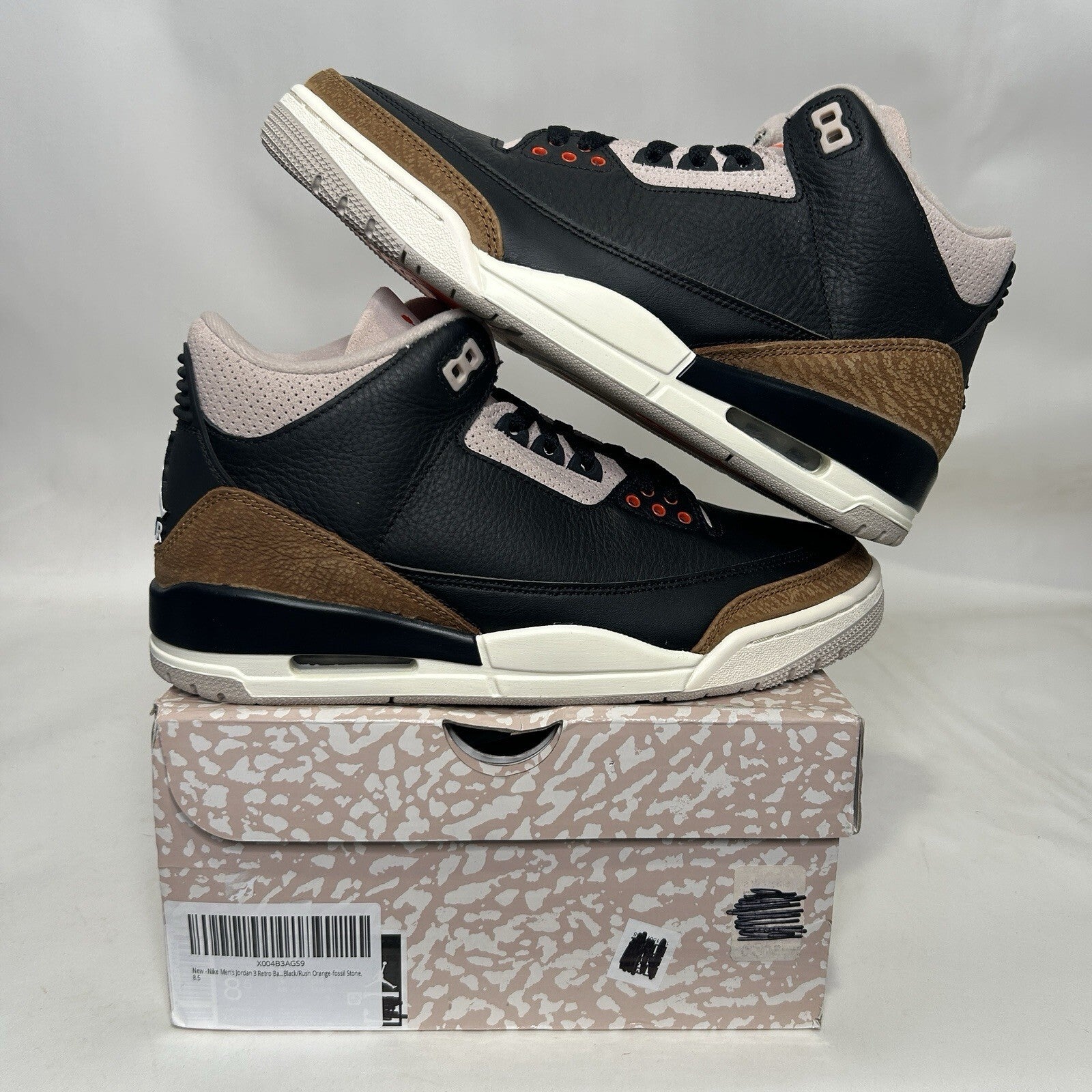 Nike Air Jordan 3 Retro OG “Desert Elephant” 2022 CT8532-008 Men’s 8.5 New