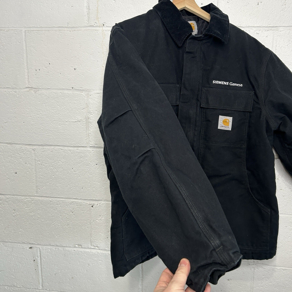 Carhartt Quilt-Lined Artic Traditional Jacket “Black” C003 BLK Men’s Large