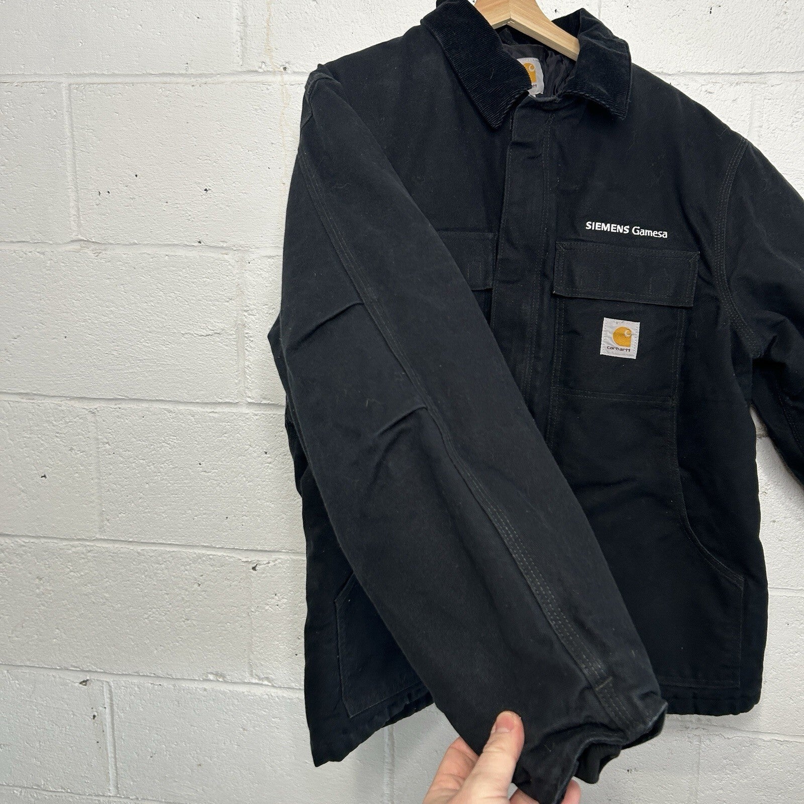 Carhartt Quilt-Lined Artic Traditional Jacket “Black” C003 BLK Men’s Large