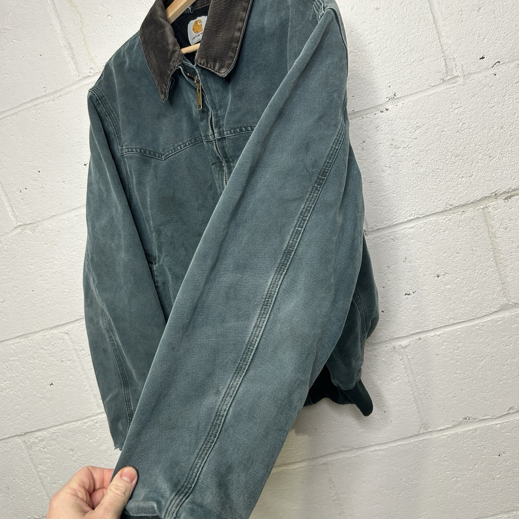 Vintage Carhartt Santa Fe Jacket “Hunter Green” J14 HTG Men’s Large