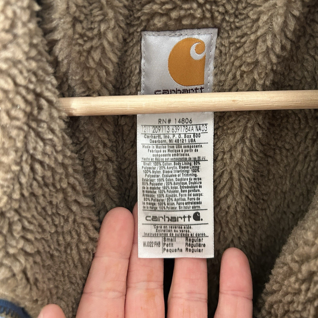 Carhartt Sherpa-Lined Canyon Jacket “French Blue” WJ022 FHB Women’s Small