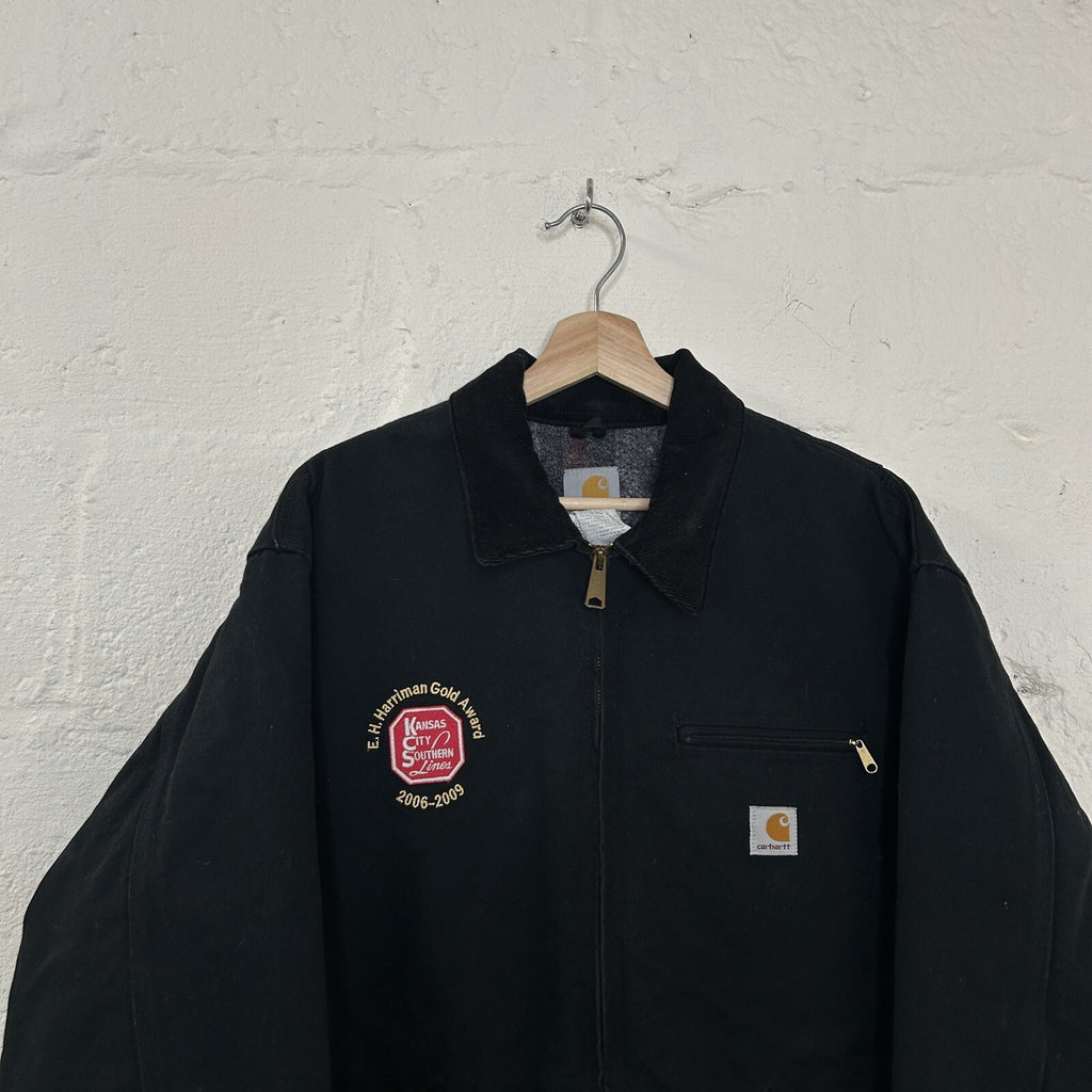 Vintage Carhartt Blanket-Lined Detroit Jacket “Black” J01 BLK Men’s X-Large