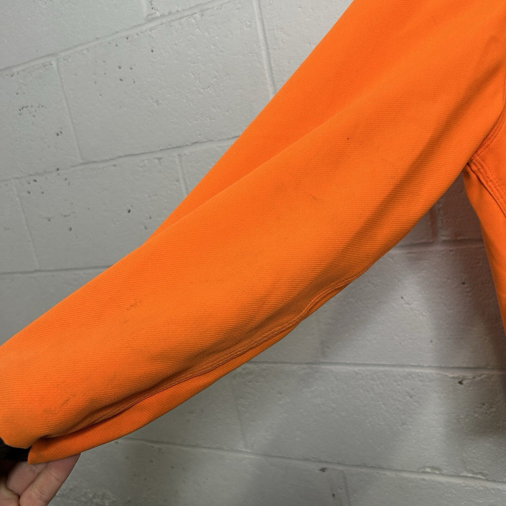 Vintage Carhartt Hooded Active Jacket “Blaze Orange” JRW09 Men’s Medium