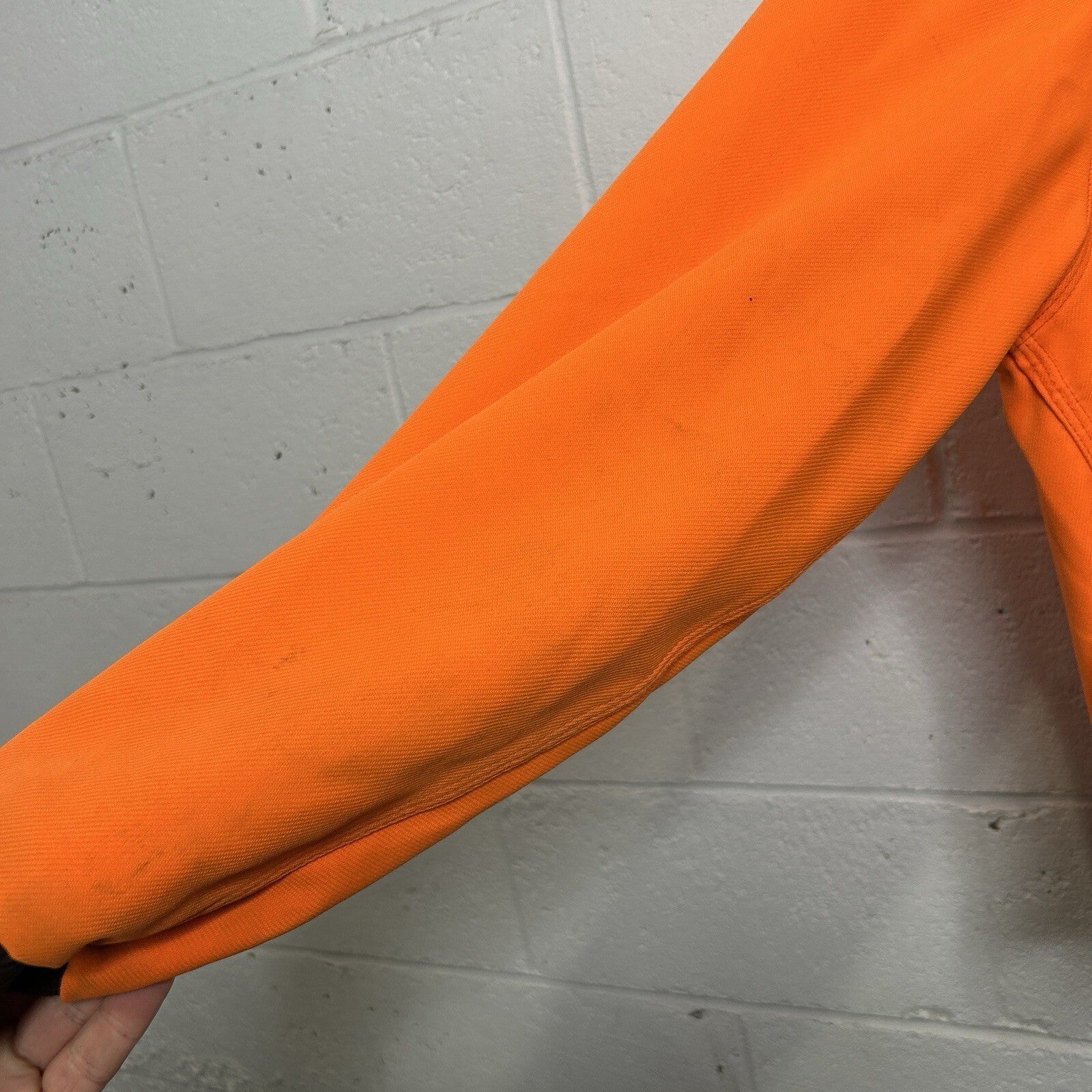 Vintage Carhartt Hooded Active Jacket “Blaze Orange” JRW09 Men’s Medium
