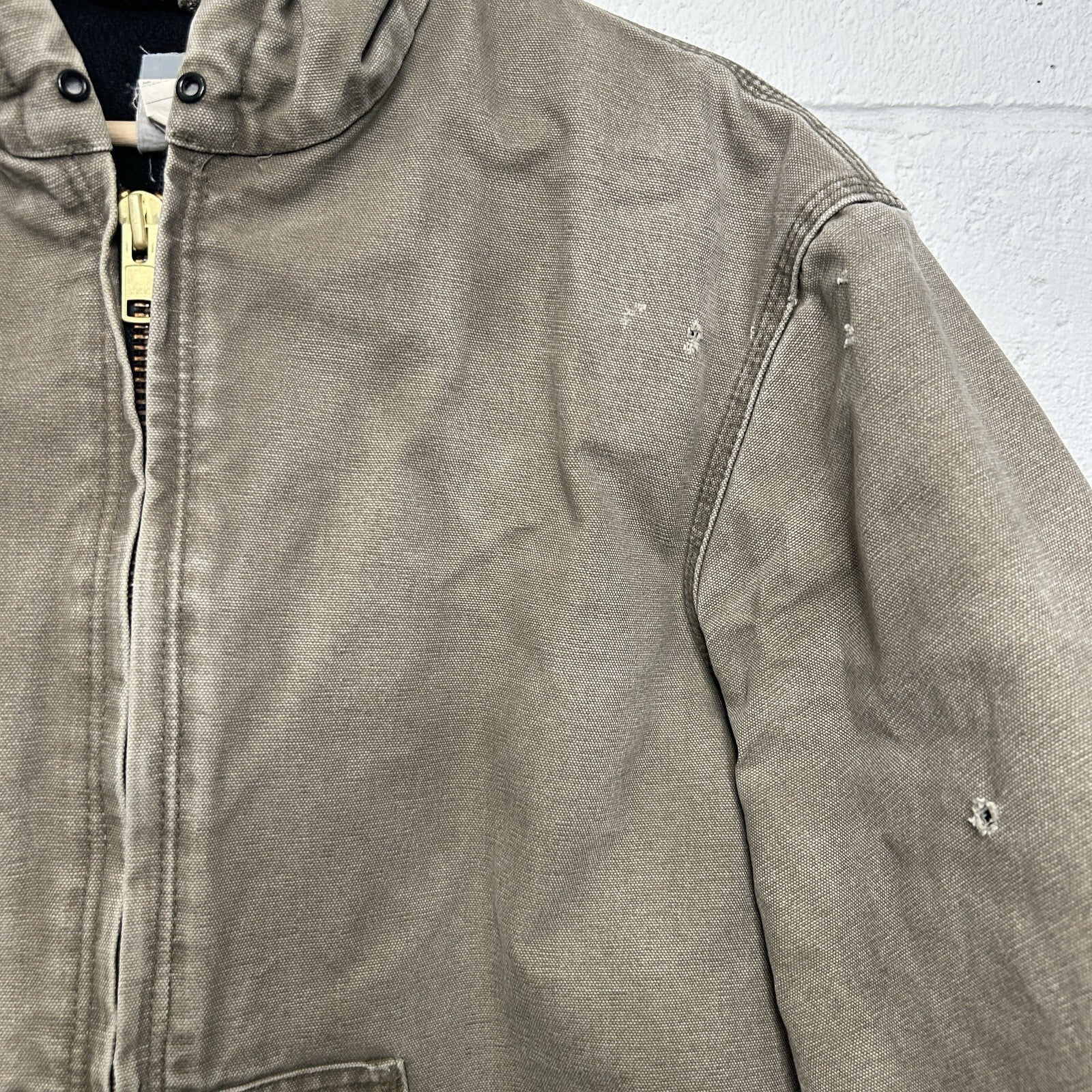 Carhartt Sandstone Quilted Hooded Active Jacket “Desert” J130 DES Men’s Medium