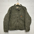 Carhartt Canvas Fleece-Lined Berwick Jacket “Moss Green” 101230-301 Men’s XL