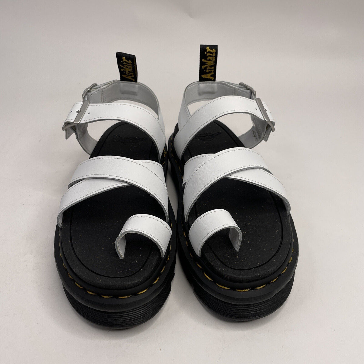 Doc Dr Martens Avery “White” Platform Sandals Women New Women’s 7 LA004