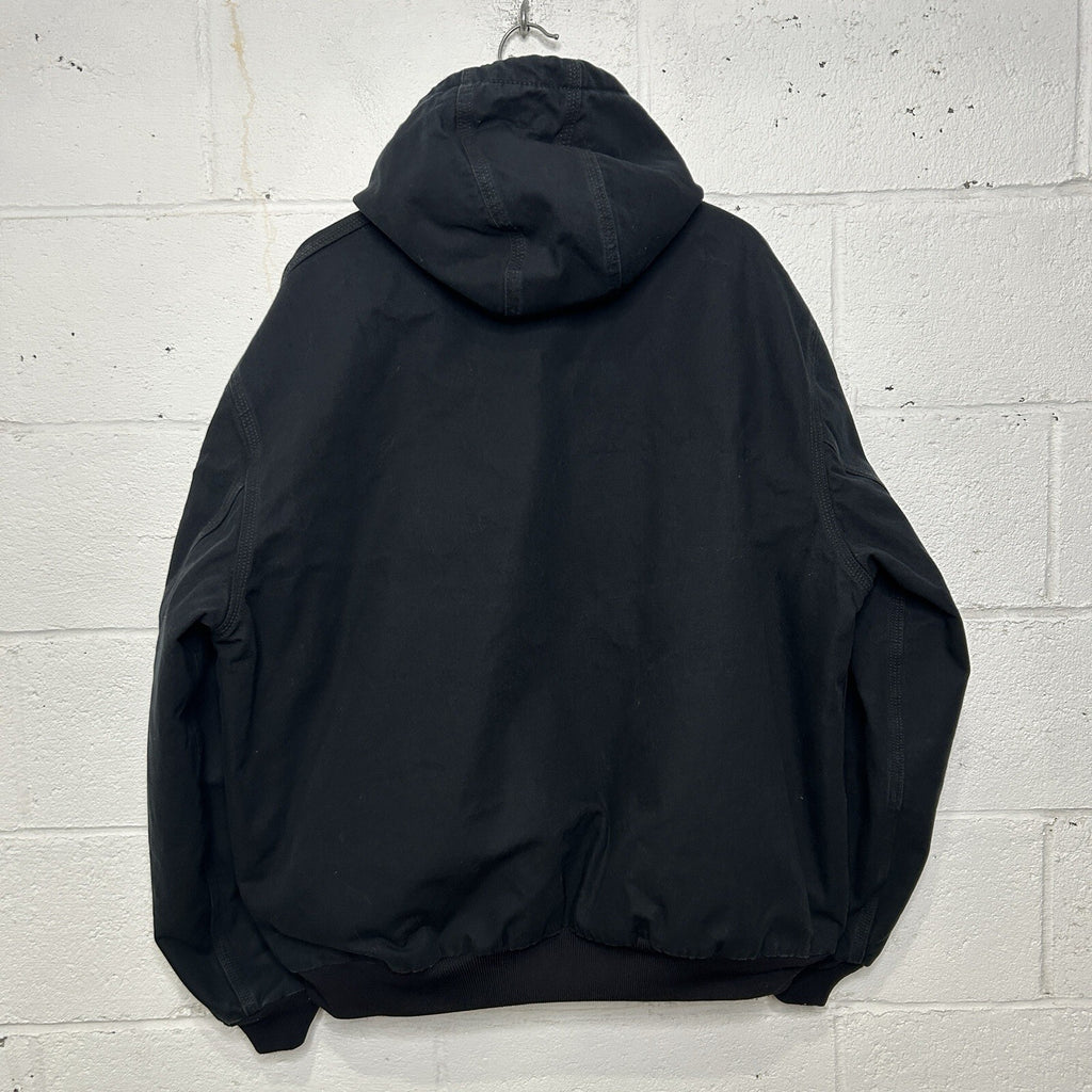Vintage Carhartt Quilted Hooded Active Jacket “Black” J280 BLK Men’s X-Large