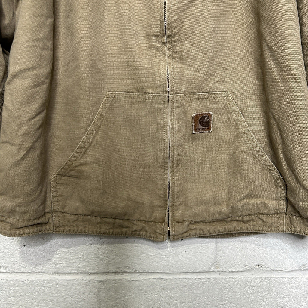Y2K Carhartt Hamilton Thermal-Lined Jacket “Golden Khaki” J210 GKH Men’s Medium