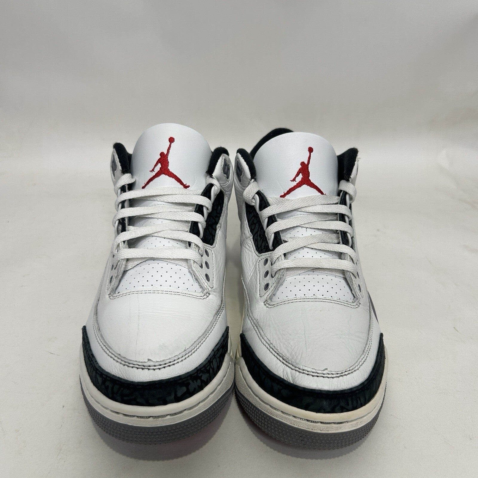 Nike Air Jordan 3 Retro “Cement Grey Summit White Fire Red” CT8532-106 Men’s 9.5