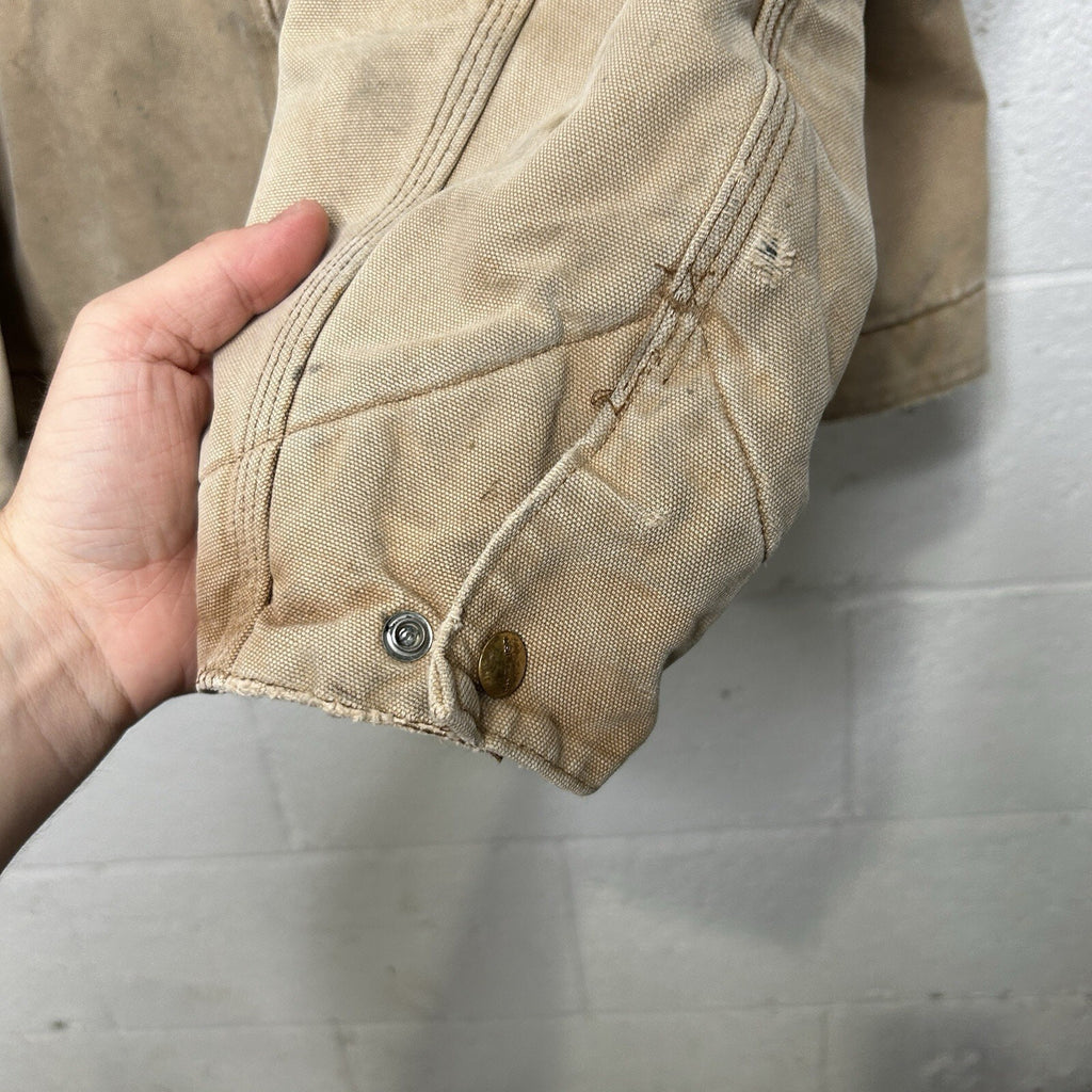 Vintage Carhartt Blanket-Lined Detroit Jacket “Brown” J01