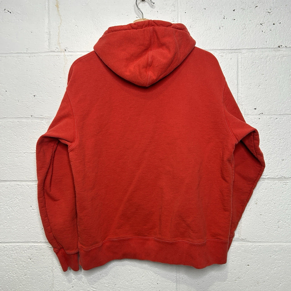 Supreme Don't Care Sweatshirt Pullover Hoodie “Burnt Red” FW21 Men’s Small