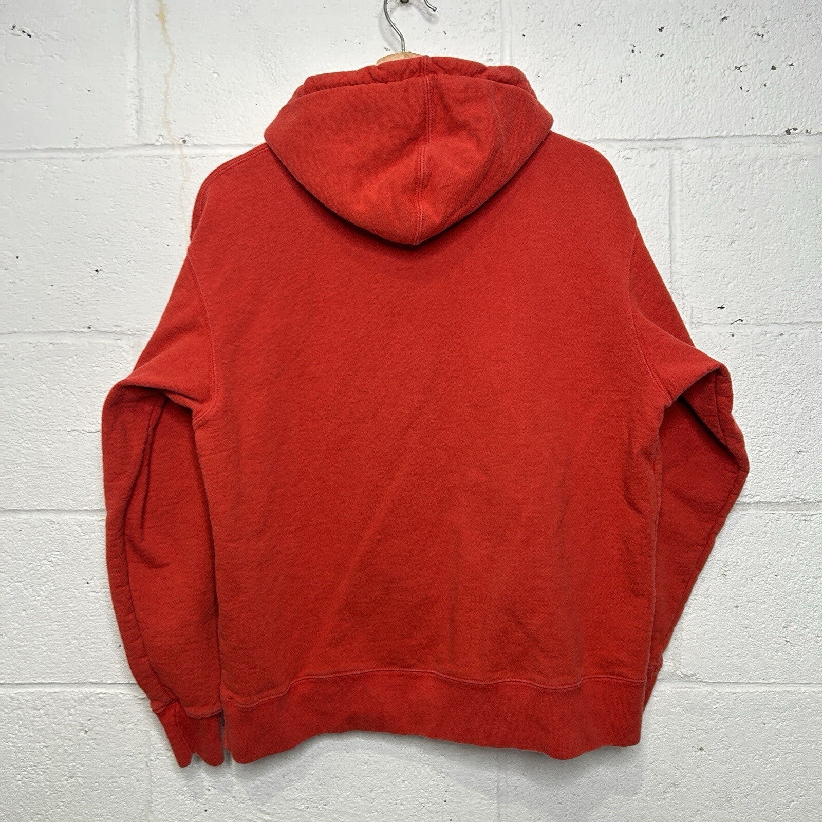 Supreme Don't Care Sweatshirt Pullover Hoodie “Burnt Red” FW21 Men’s Small