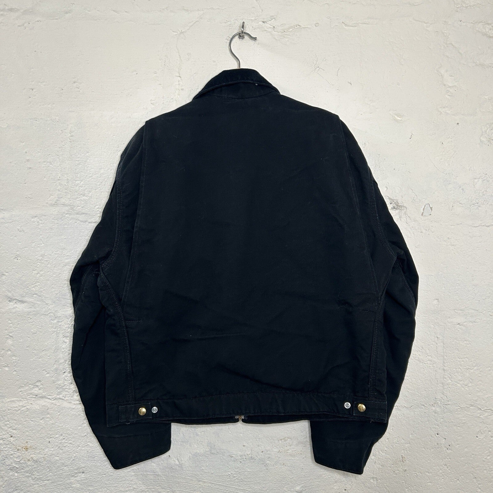 Vintage Carhartt Blanket-Lined Detroit Jacket “Black” Leupold J001 BLK Men’s LRG