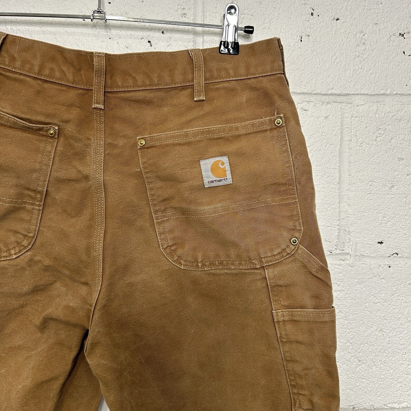 Vintage Carhartt Canvas DoubleKnee Pants “Brown” B01 BRN