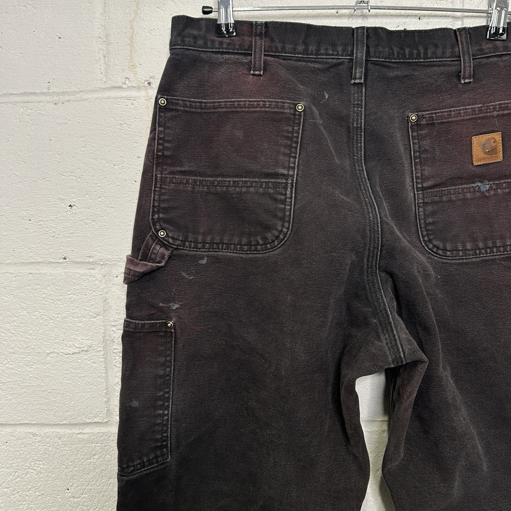 Vintage Carhartt DoubleKnee Carpenter Pants “Black” B01 BLK