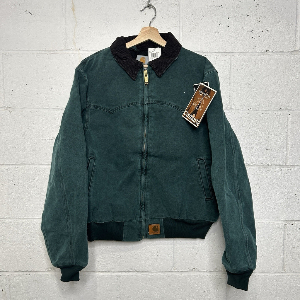 Vintage Carhartt Santa Fe Jacket “Hunter Green” J14 HTG Men’s Large NEW