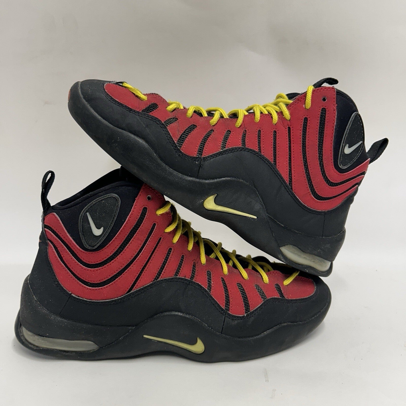 Nike Air Bakin Retro OG (2014) Red/Yellow 316383-001 Tim Hardaway Men’s 11.5