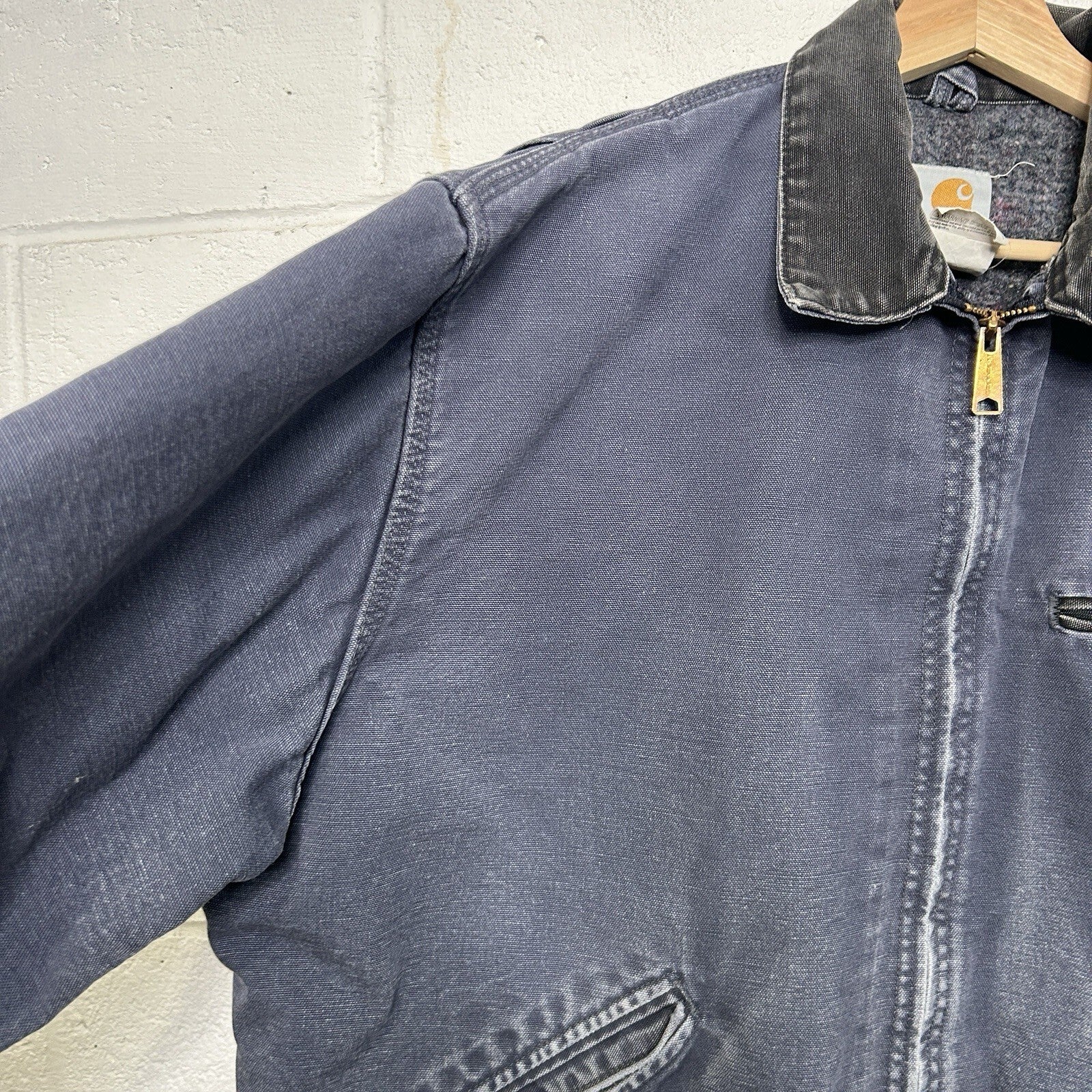 Vintage Carhartt Blanket-Lined Detroit Jacket “Petrol” Makita J64 PTL Men’s XL