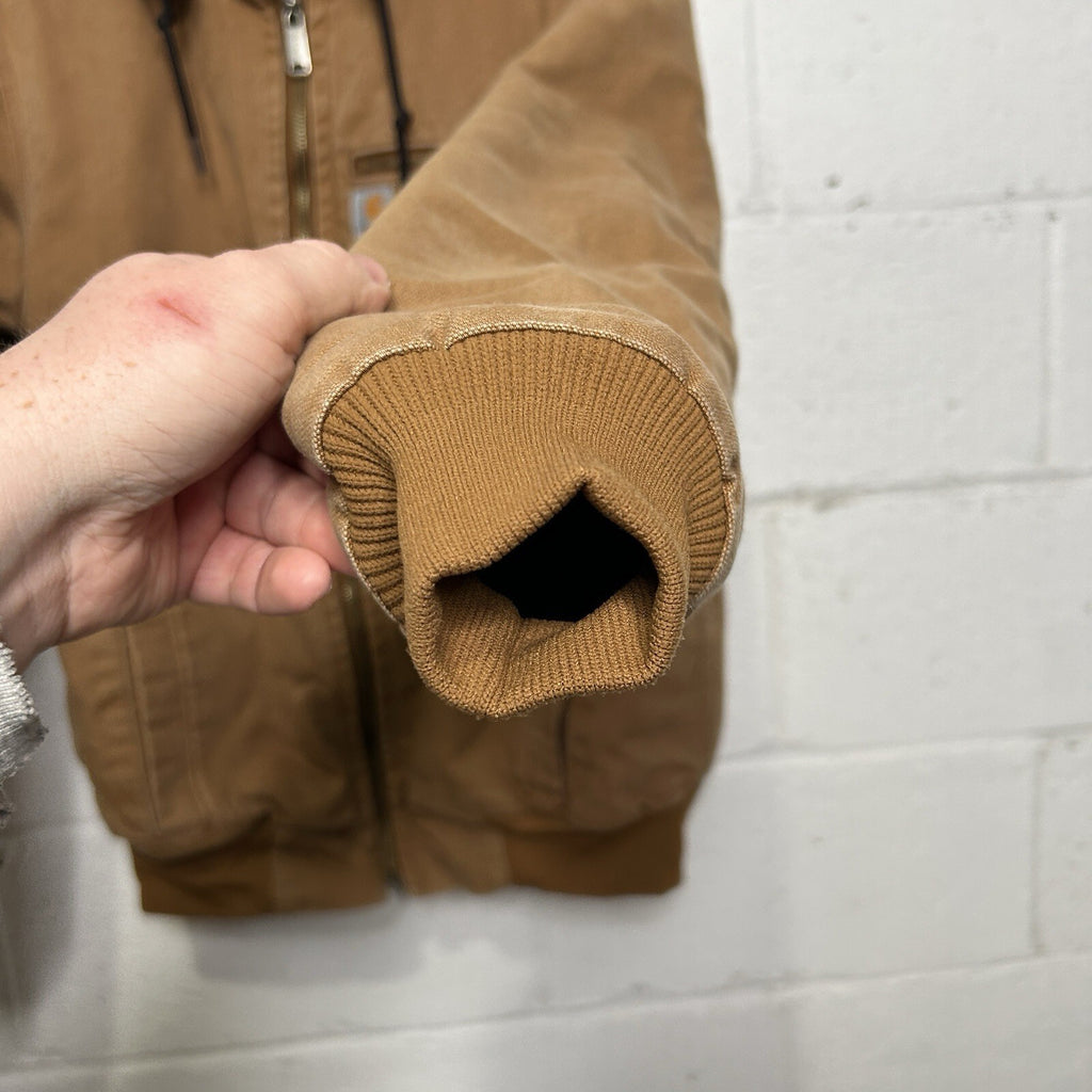 Carhartt Sherpa-Lined Wildwood Jacket “Brown” 100815-211 Women’s Medium