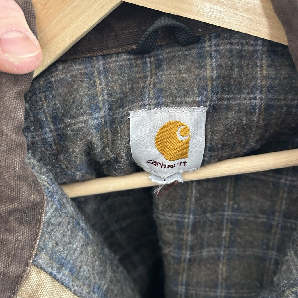 Vintage Carhartt Blanket-Lined Detroit Jacket “Firewood” J97 FWD Men’s Large