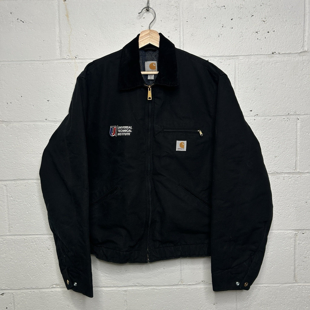 Carhartt Blanket-Lined Detroit Jacket “Black” J001-BLK