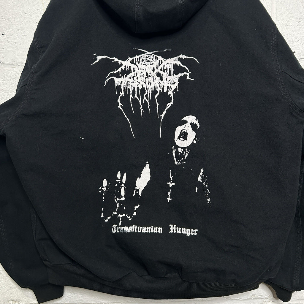 Y2K Carhartt Thermal-Lined Hooded Active Jacket “Black” J131 BLK Dark Throne