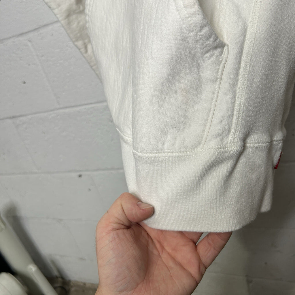 Supreme “They F*ck You Up” Verse Poem Hooded Sweatshirt “White” FW16